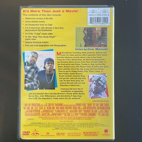 Friday DVD (1995) R - Picture 2 of 7